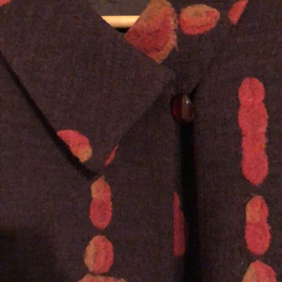 Vintage 100% Wool Coat Jacket From the Set - Picture 4 of 7